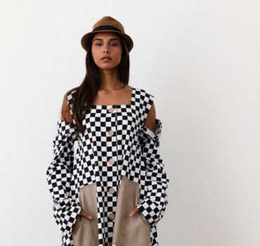 Chekered Lenin dress