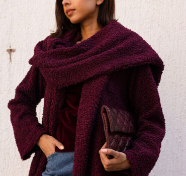 Scarfed light Farwa ( مع بلوزة داخلية )