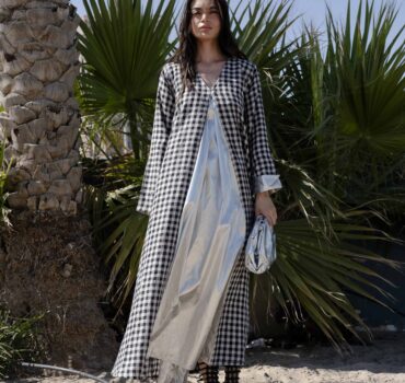 Checkered Metallic Box